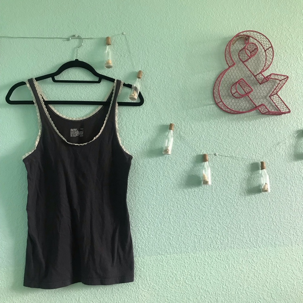 Lace Pajama Tank Top